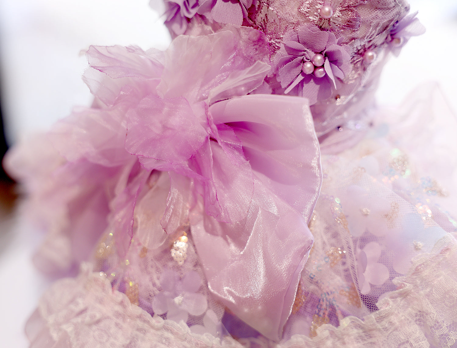 Dog Dress Feather Dream Princess Dress