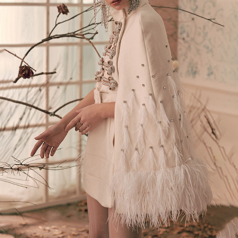 Ladies cape jacket