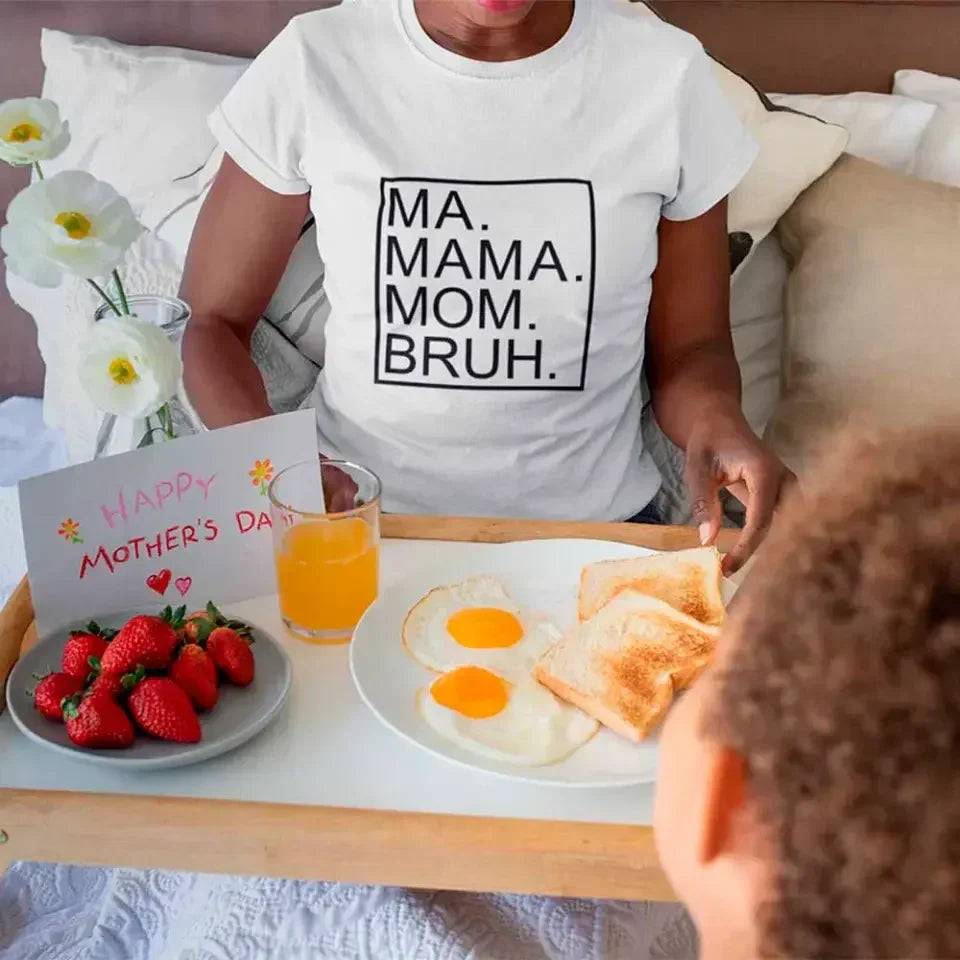 Ma Mama Mom Bruh funny mom sweatshirt for Mother's Day gift in soft cotton