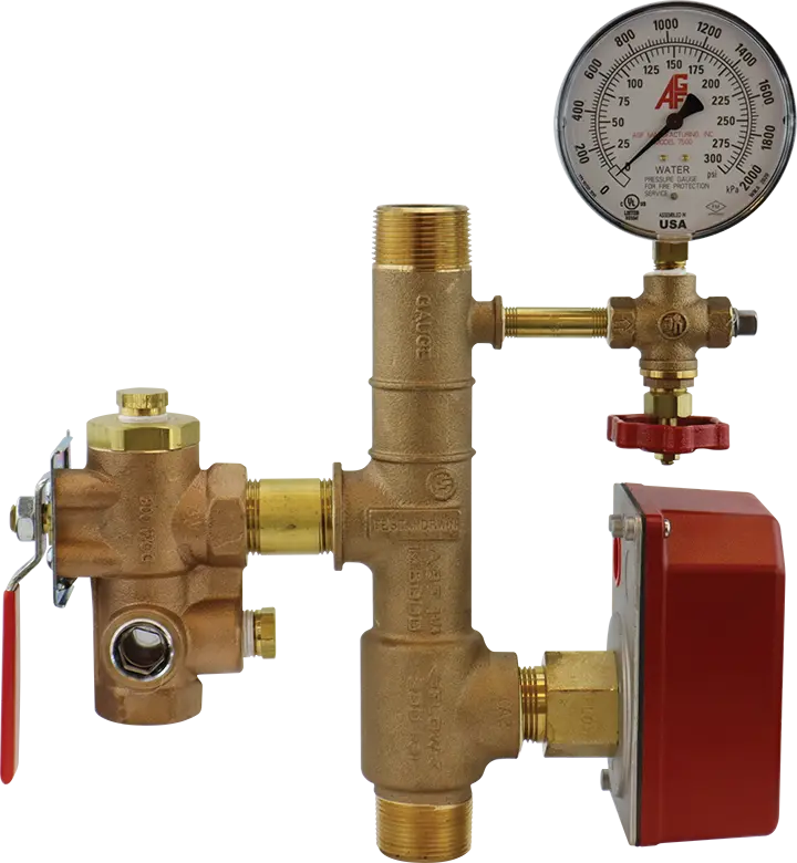 Fire Manifold AGF RiserPACK 8000 w/ Pressure Reducing Valve