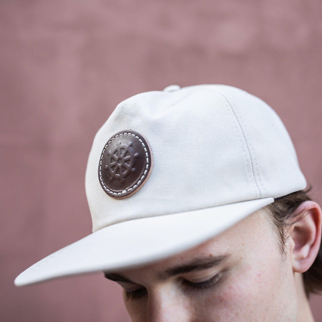 Camp Hat Tan - Ships Wheel - USA Made