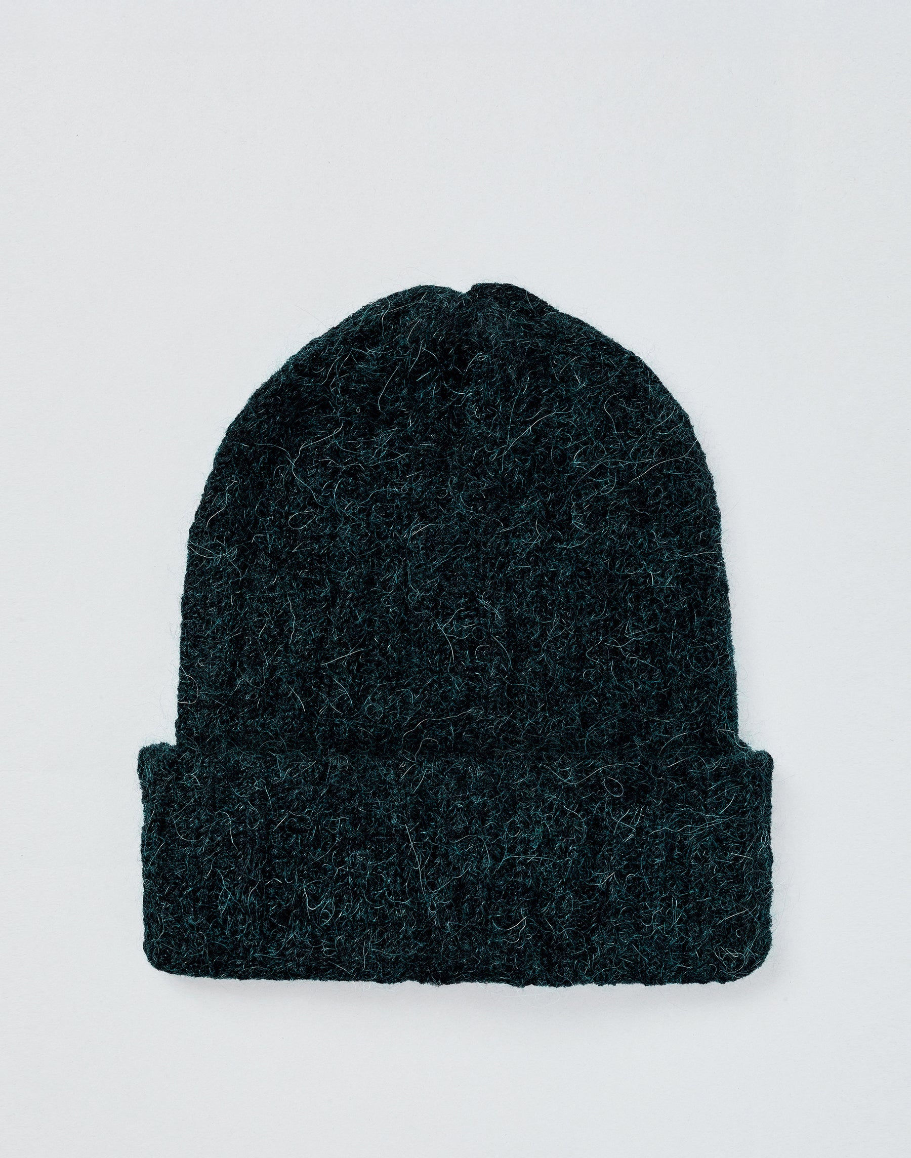 Alpaca Chunky Wool Rib Beanie