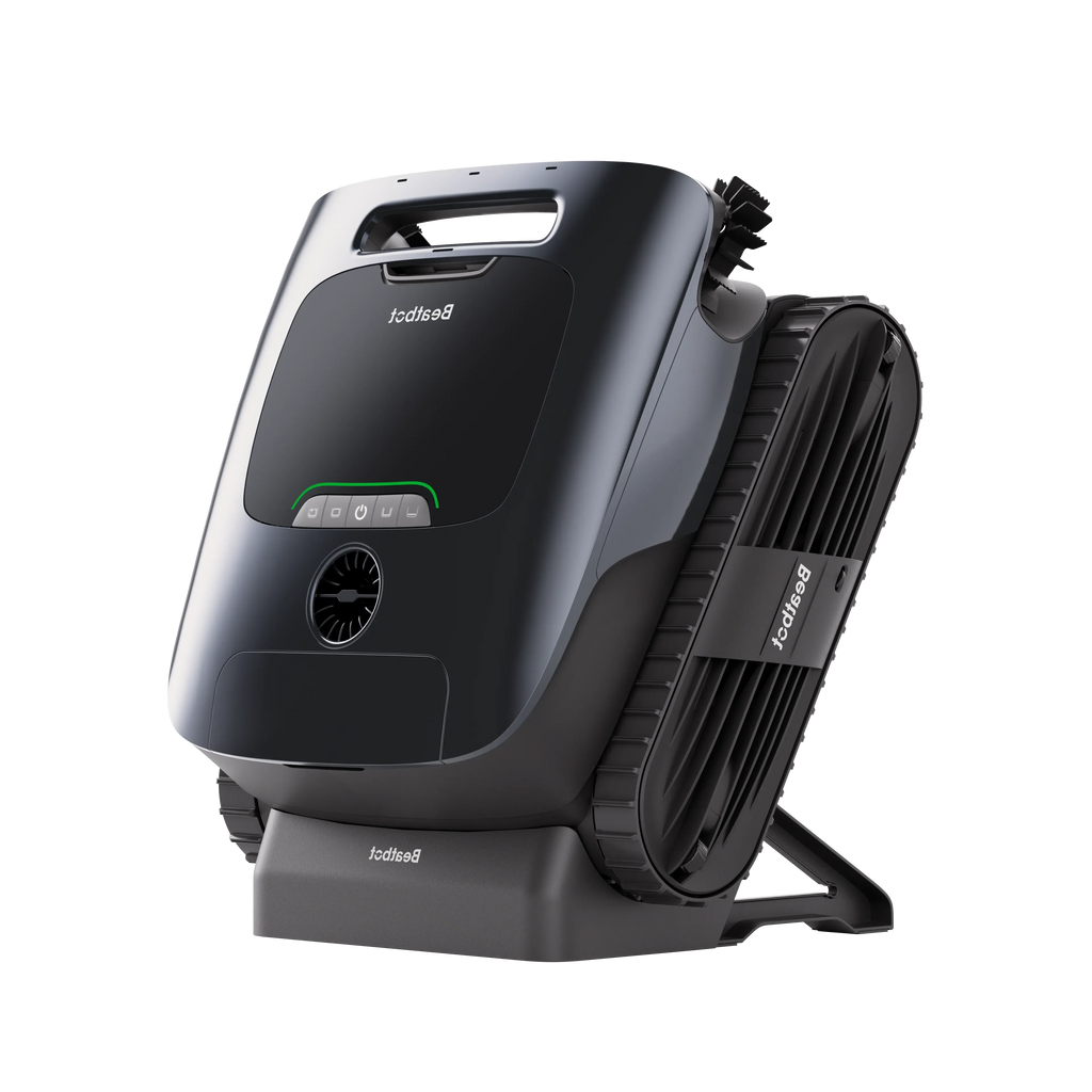Beatbot AquaSense 2 Ultra AI robotic pool cleaner with HybridSense mapping, 5-in-1 cleaning system, side brushes, and remote control