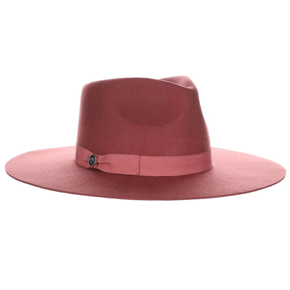 Biltmore Celebration - Wide Brim Premium Wool Felt Fedora Hat (Closeout)