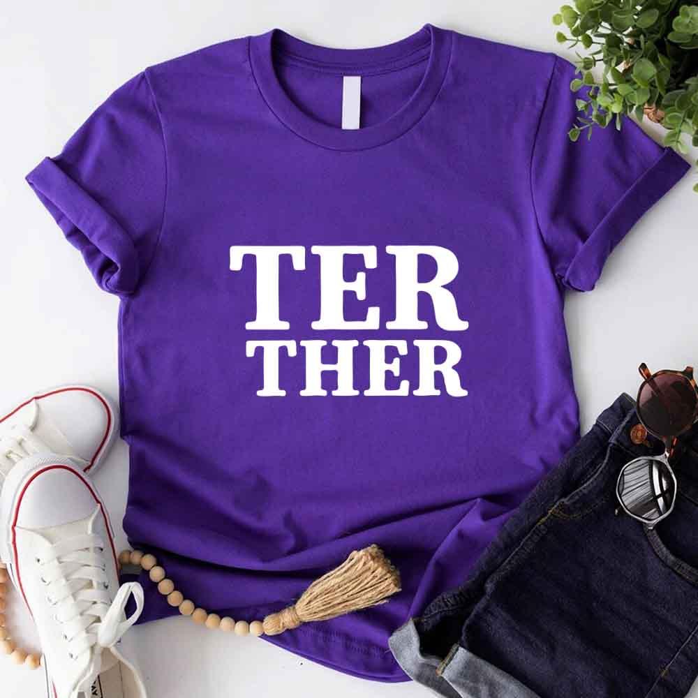 Matching Better Together Couples Tee in soft cotton for anniversaries and casual wear