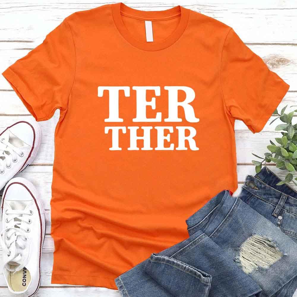 Better Together Couples Tee matching unisex soft cotton shirts for couples showing love and connection