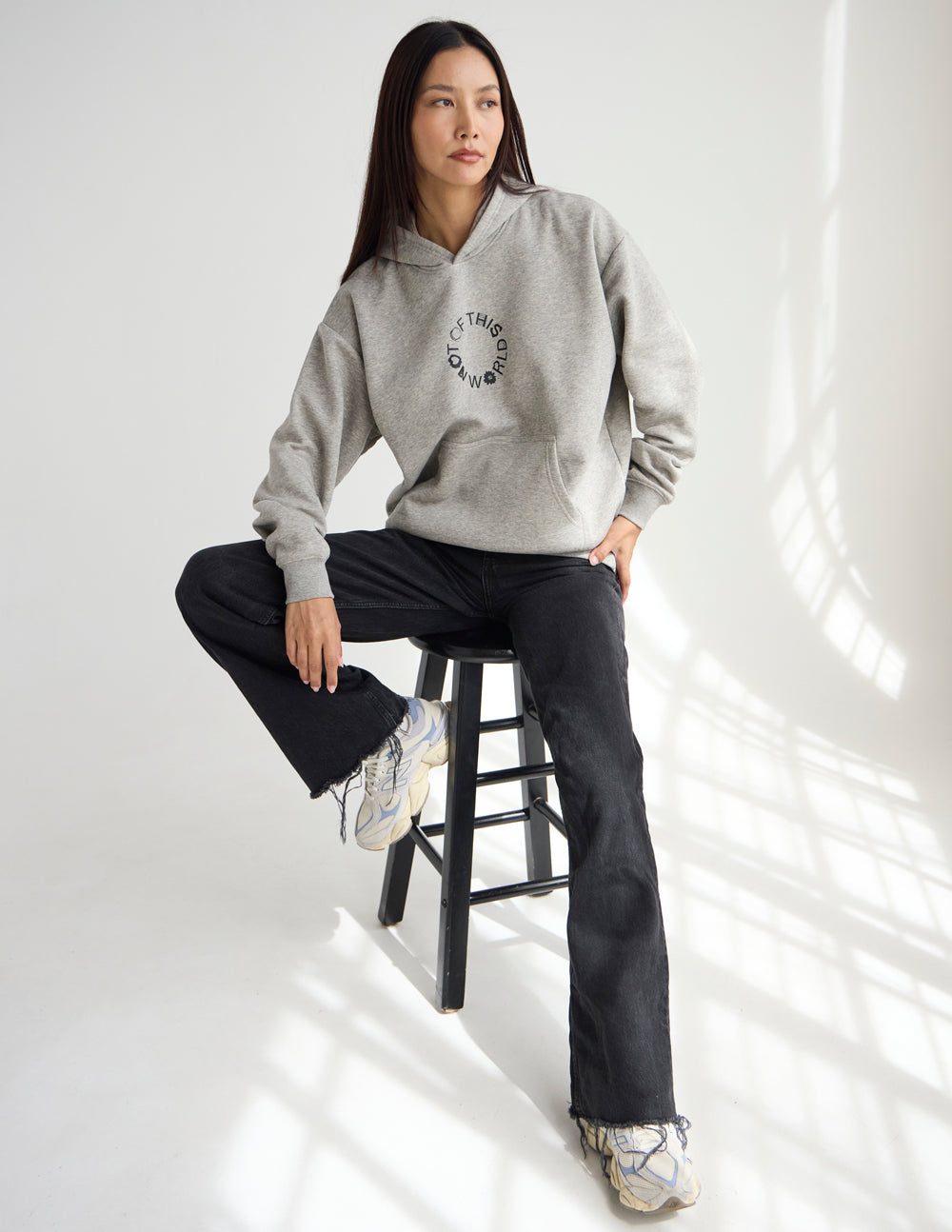 Not of This World Beige Unisex Hoodie