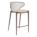 Silues Faux Leather Counter Stool 2PC