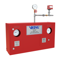 Trimpac® Brass Monitored Fire Sprinkler Control Trim Case Assembly