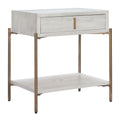 Yoru One Drawer Wood Nightstand