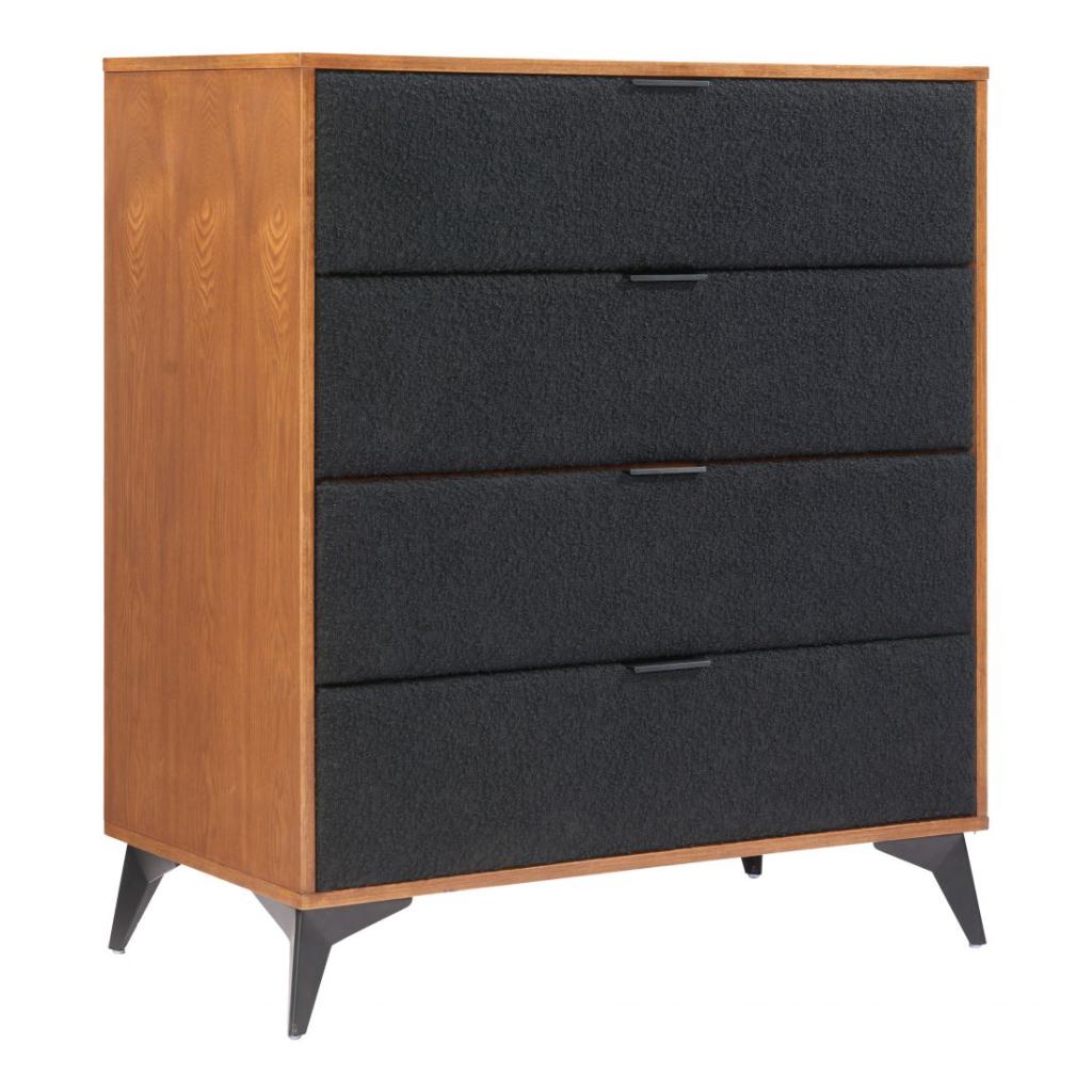 Zarif Four Drawers Wood Chest