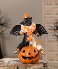 Clowning Cat on Jack | Halloween Decor | Bethany Lowe