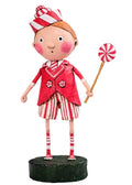 Peppermint Pete Christmas Figurine by Lori Mitchell - SHIPS AUGUST