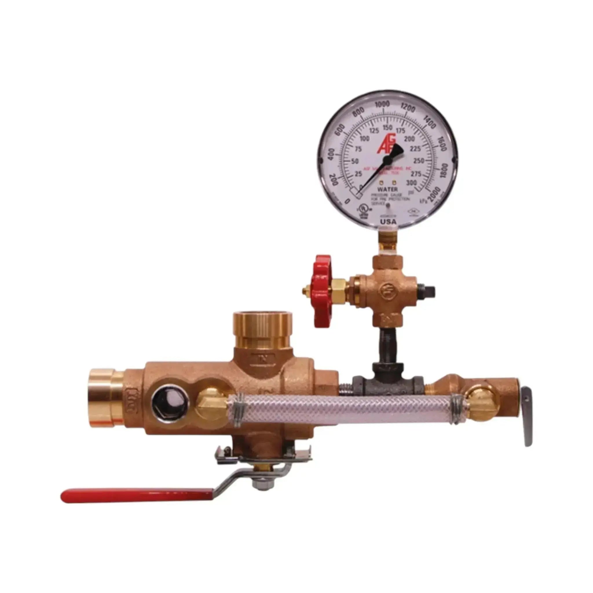 AGF TESTanDRAIN 2511T Grooved Ball Valve Fire System